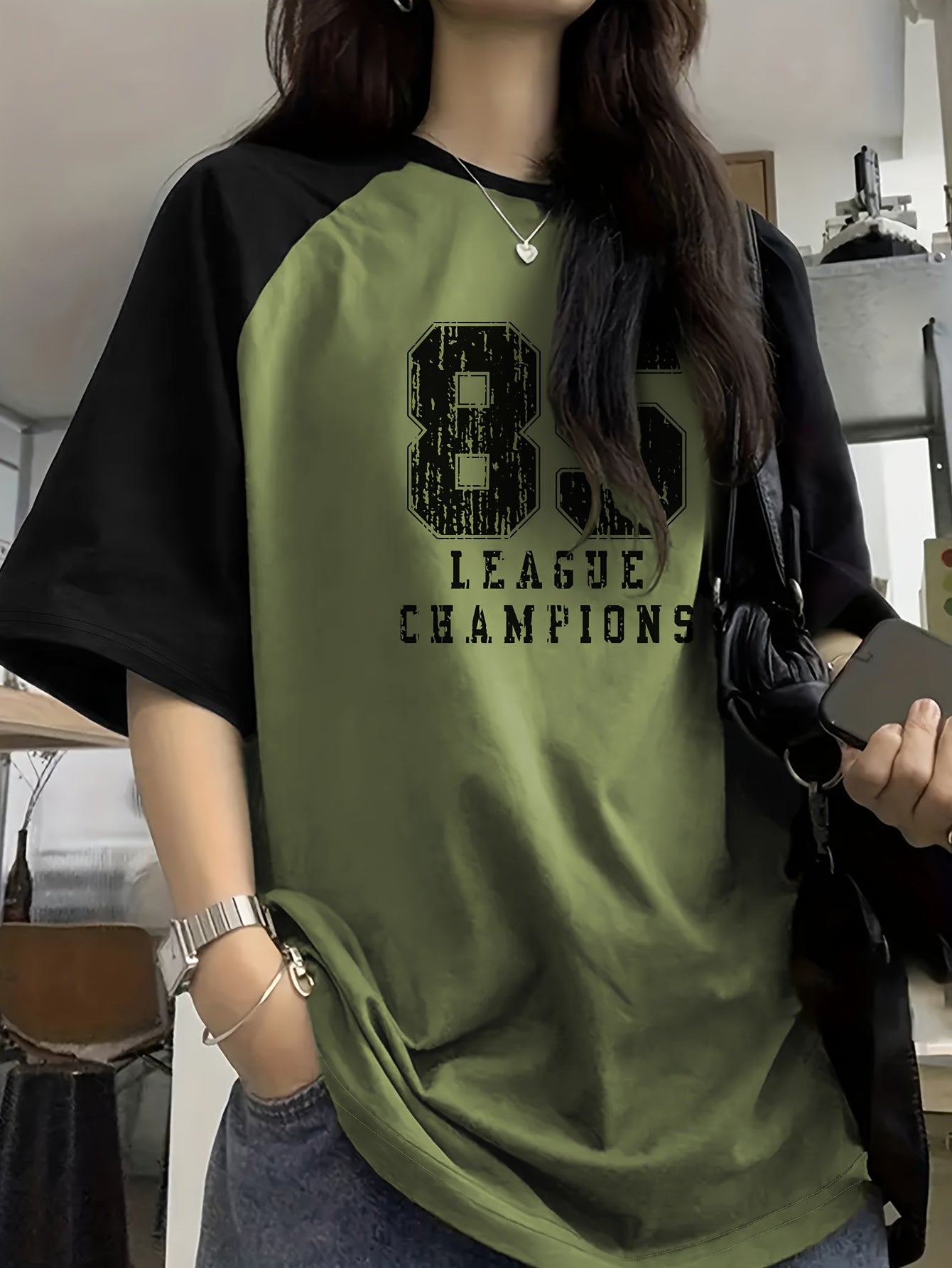 Casual League Champions Graphic Tee Short Sleeve T-shirt