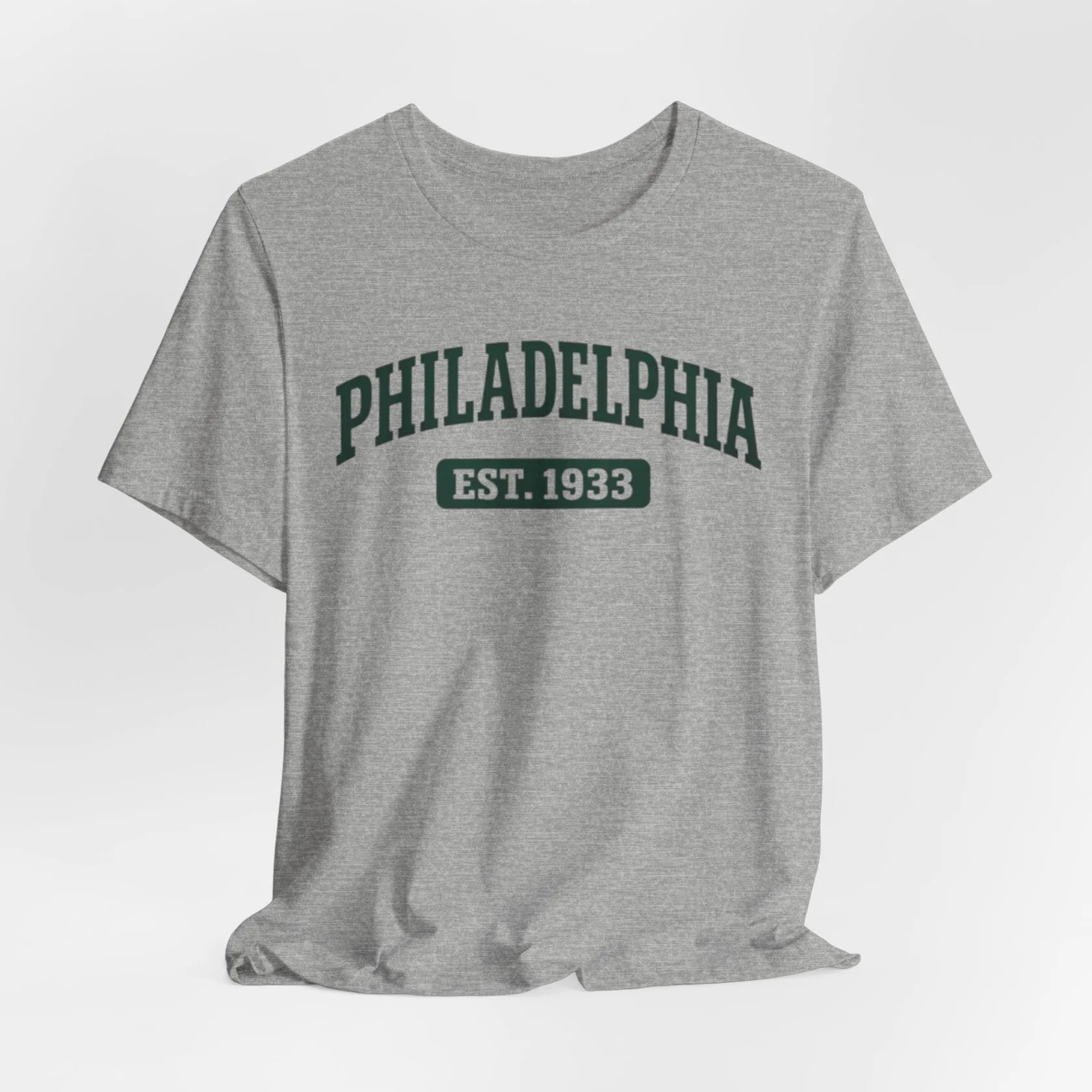 Philadelphia Football EST. 1933 Tee — Vintage City Arch Short Sleeve Shirt