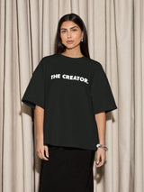 The Creator Oversized T-Shirt Streetwear Statement Piece Casual Designer Tee Urban