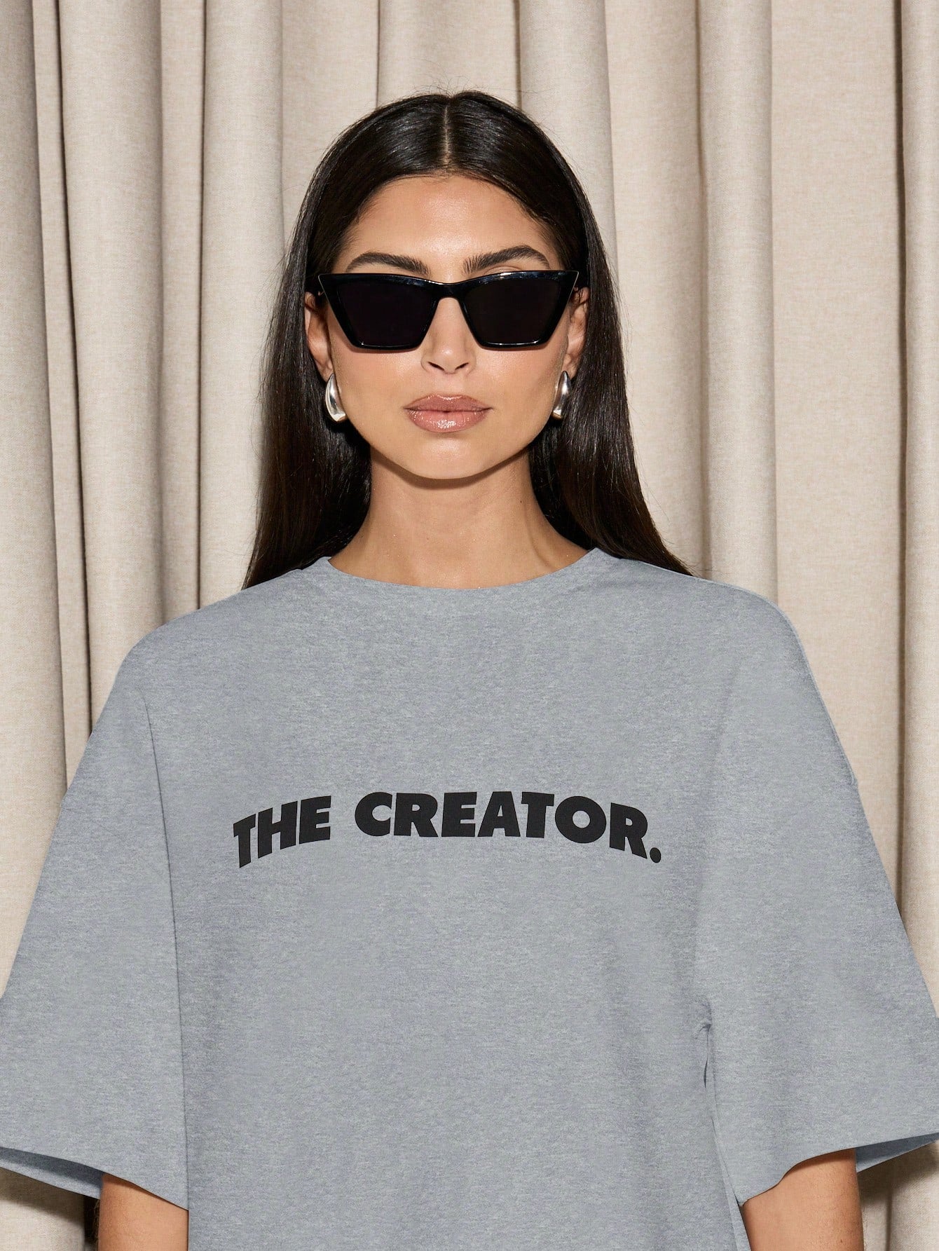 The Creator Oversized T-Shirt Streetwear Statement Piece Casual Designer Tee Urban