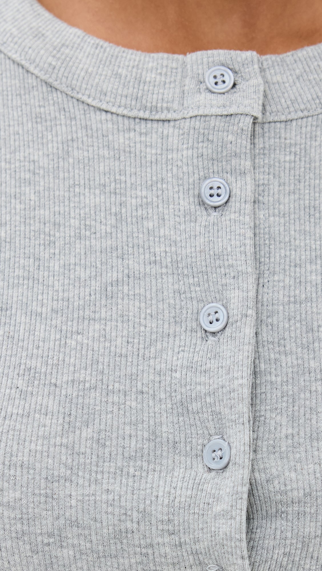 Ribbed Knit Cardigan - Stylish Solid Color T-Shirt with Full-Button Front and Ribbed Detailing, Perfect for Casual Wear