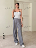 Contrast Binding Cami Top