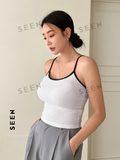 Contrast Binding Cami Top