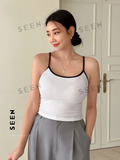 Contrast Binding Cami Top