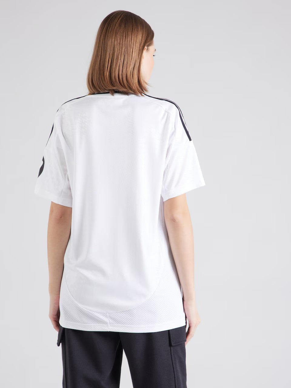 Adidas Women's Real Madrid Football Jersey V-Neck T-shirt