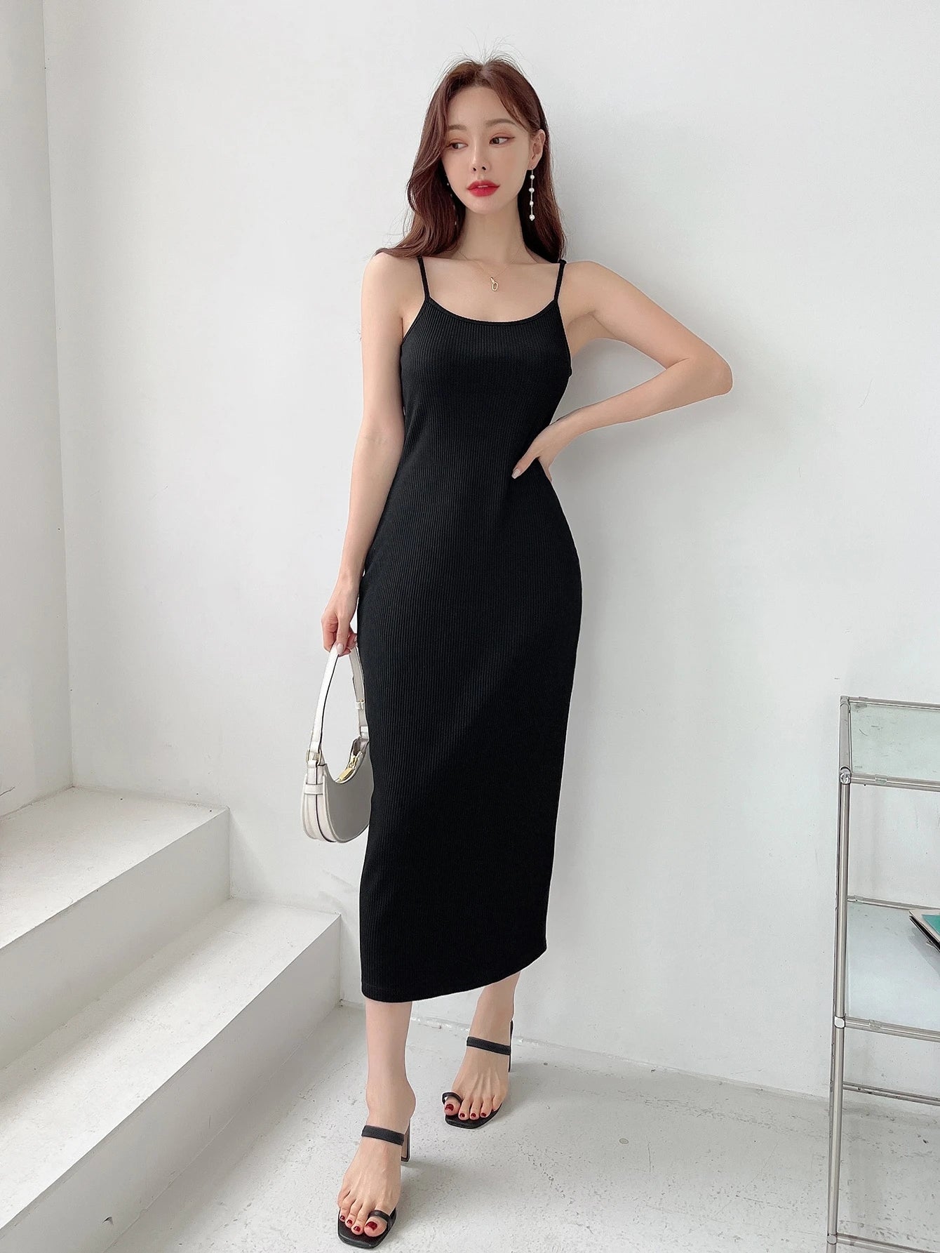 Solid Cami Dress Sundress