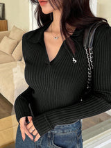 Casual Slim Fit Turtleneck Long Sleeve Sweater