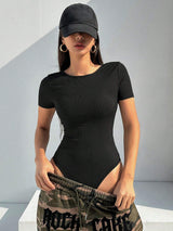 Wrap Short Sleeve Bodysuit