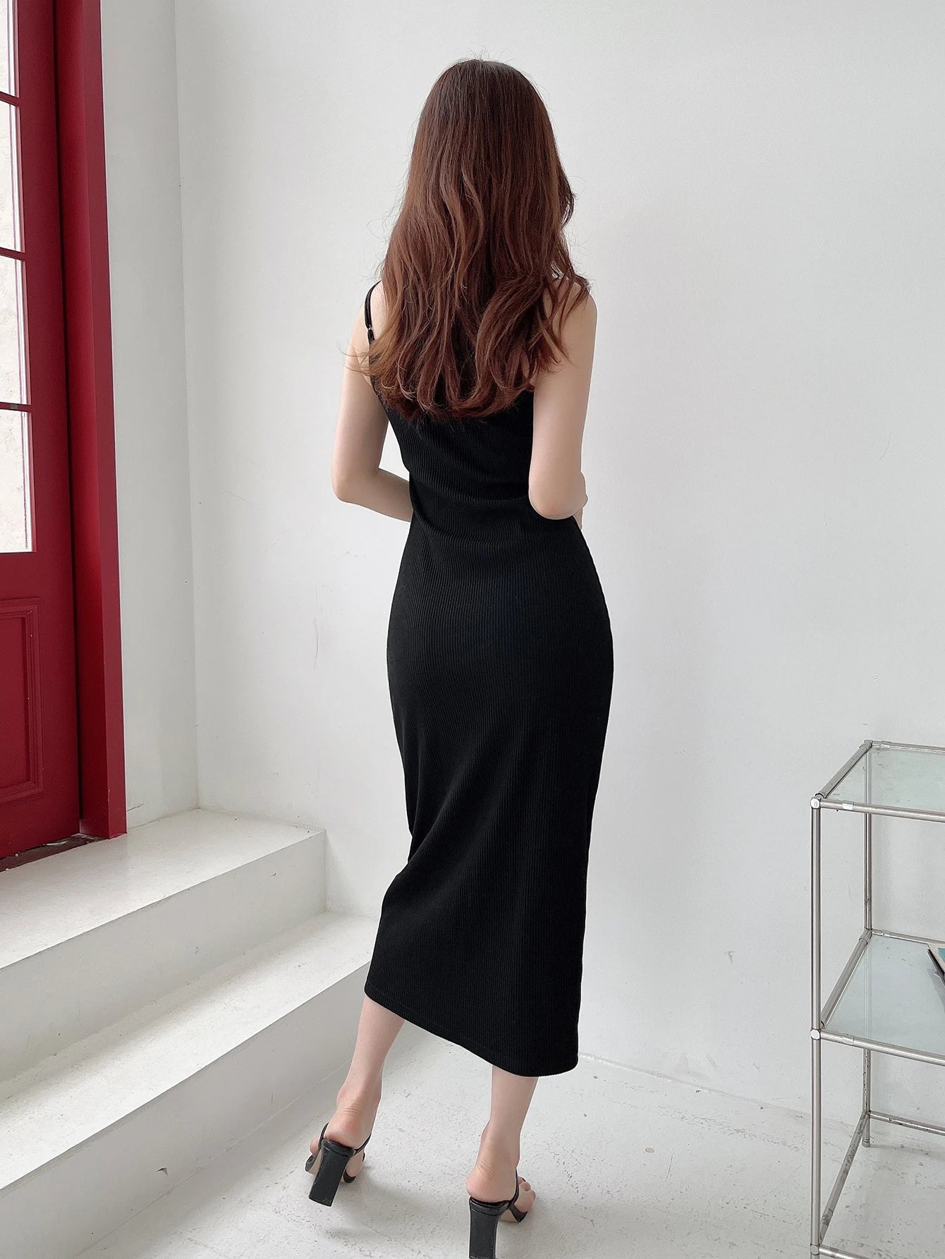 Solid Cami Dress Sundress