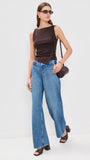 Sleeveless Button Knit Tank Top
