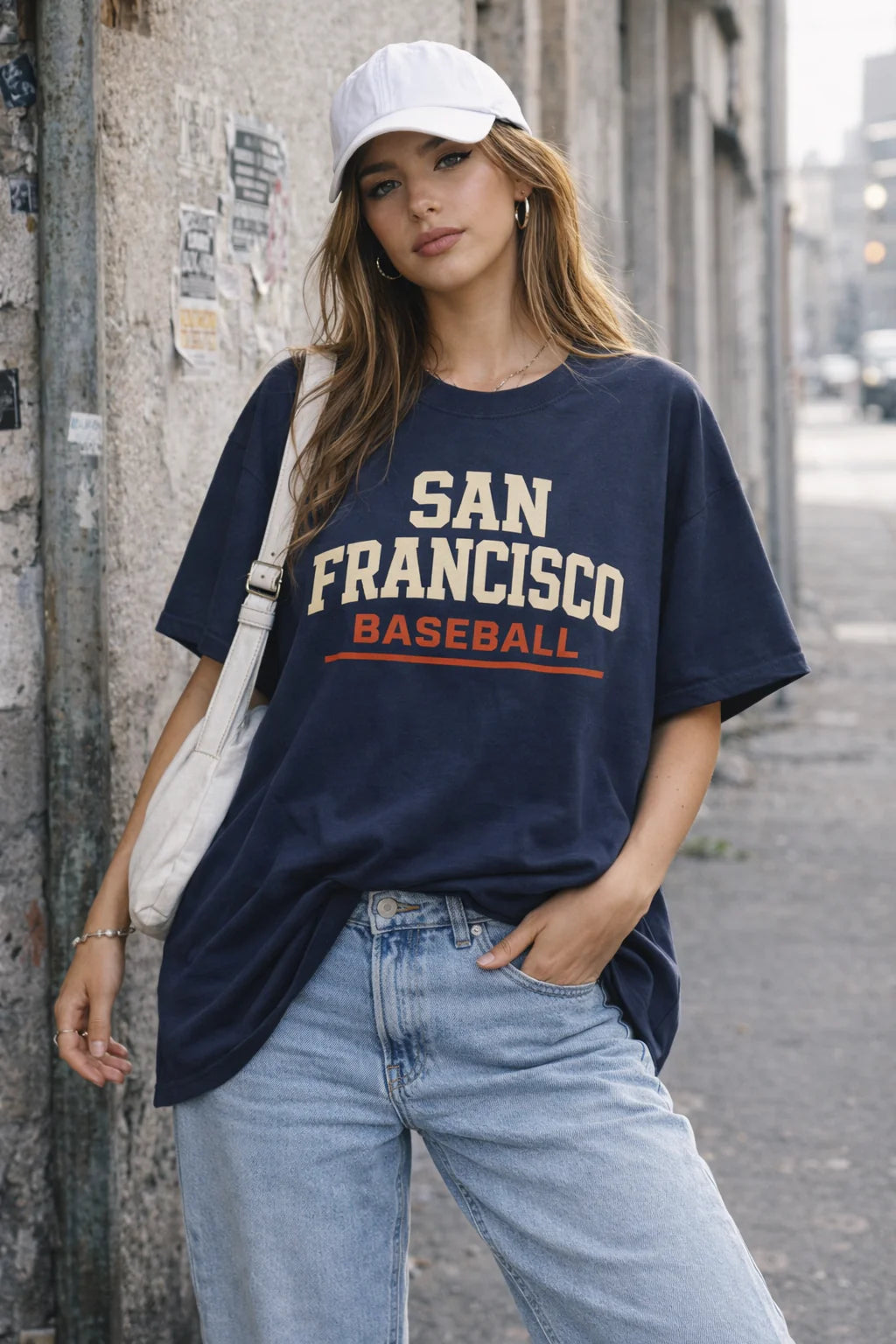 San Francisco Baseball Tee - Retro City Sports T‑Shirt