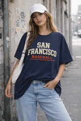 San Francisco Baseball Tee - Retro City Sports T‑Shirt