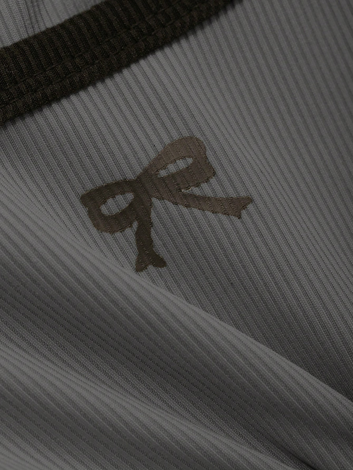 Women's Colourblock Bow-Detail V-Neck Long-Sleeve T-Shirt