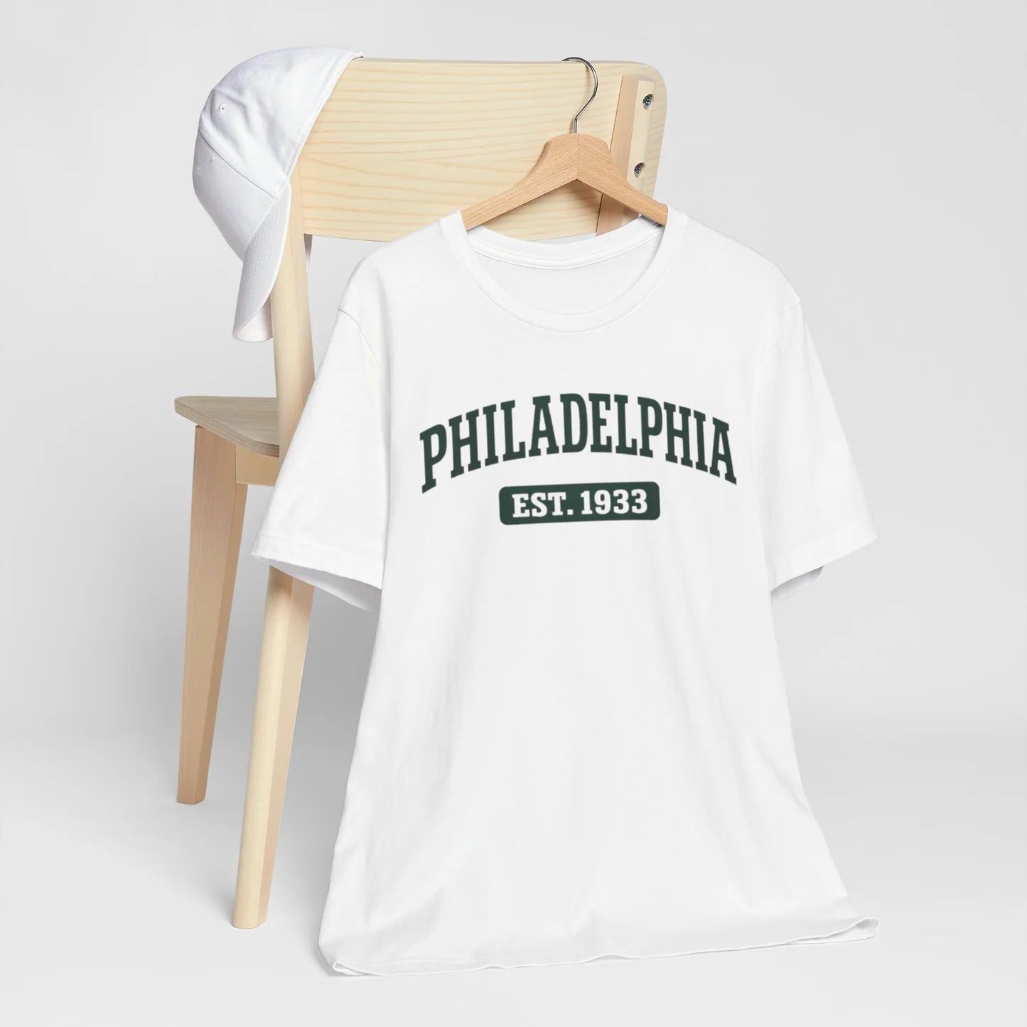 Philadelphia Football EST. 1933 Tee — Vintage City Arch Short Sleeve Shirt