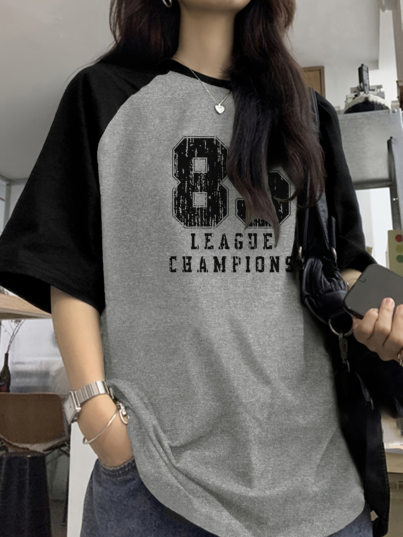Casual League Champions Graphic Tee Short Sleeve T-shirt