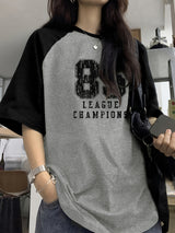 Casual League Champions Graphic Tee Short Sleeve T-shirt