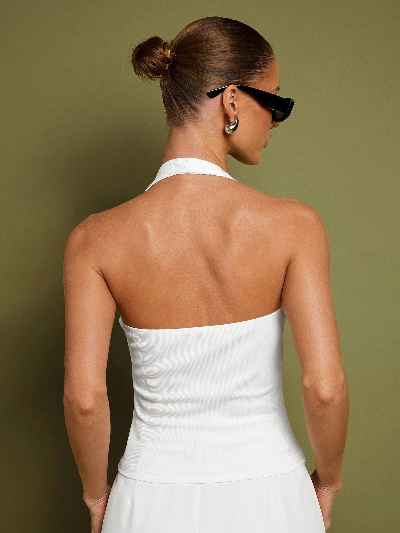 Strapless Sleeveless Camisole Old Money Style, Summer Outfits